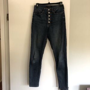 Banana Republic High-Rise Skinny Jeans